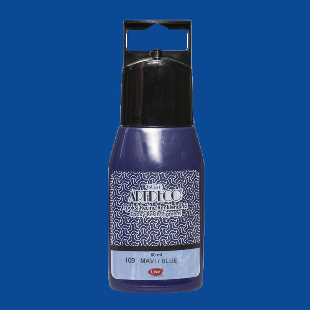 Artdeco Epoksi Reçine Renklendirici 60ml Mavi 109