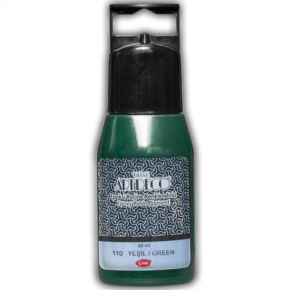 Artdeco Epoksi Reçine Renklendirici 60ml Yeşil 110