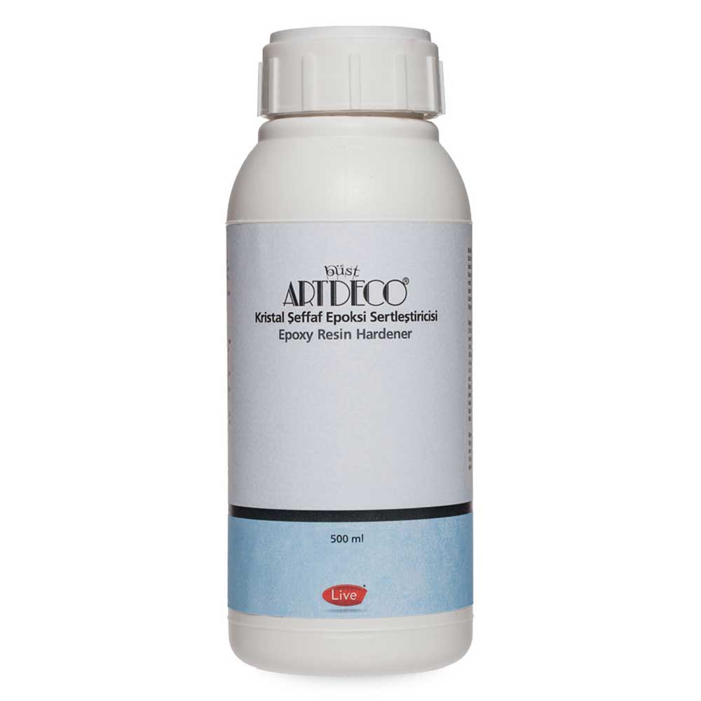 Artdeco Kristal Şeffaf Epoksi Sertleştirici 500ml