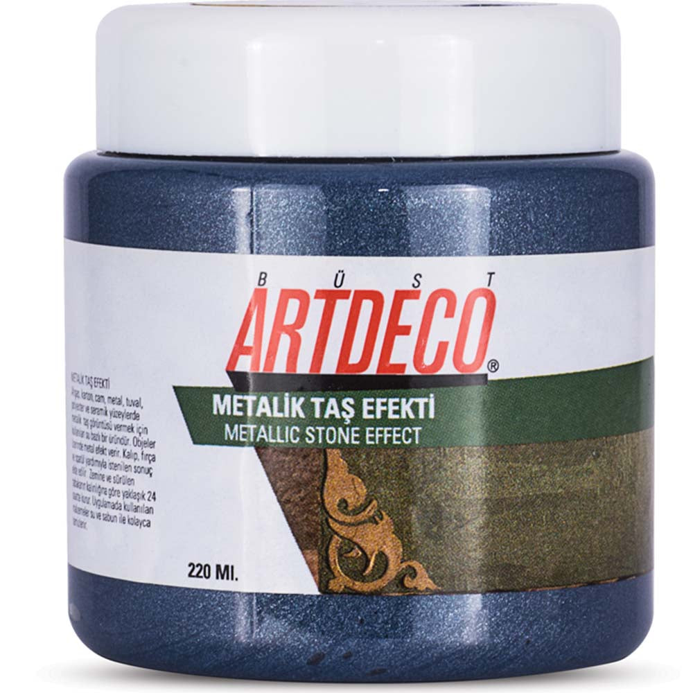 Artdeco Metalik Taş Efekti 220ml Mavi 2009