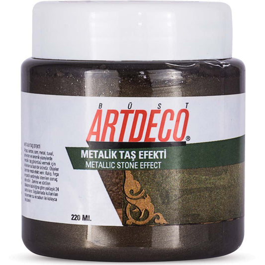 Artdeco Metalik Taş Efekti 220ml Kahverengi 2015