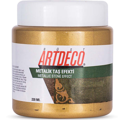 Artdeco Metalik Taş Efekti 220ml Altın 2021