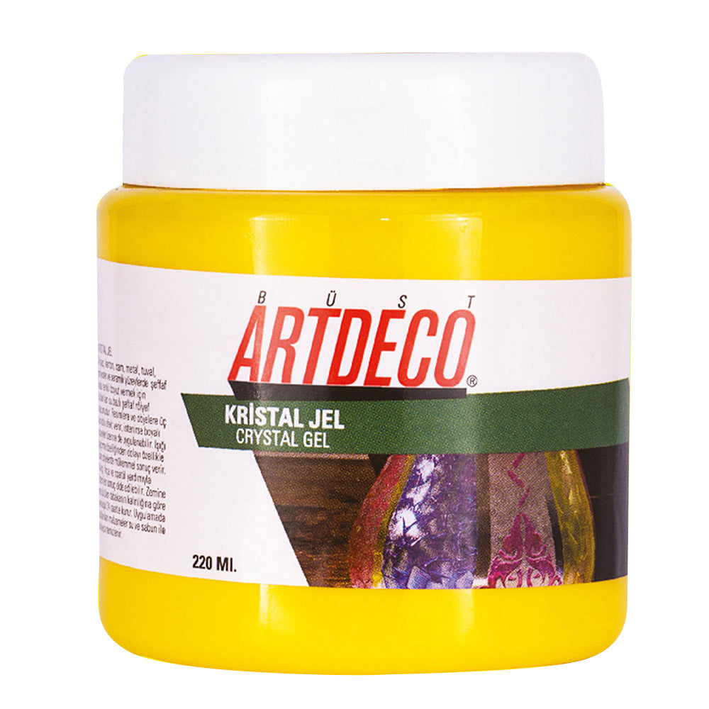Artdeco Kristal Jel 220ml Sarı 2102