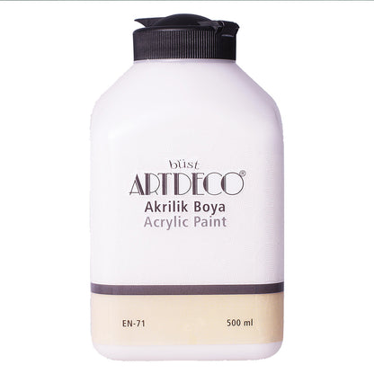 Artdeco Akrilik Boya 500ml Koton Beyaz 3008