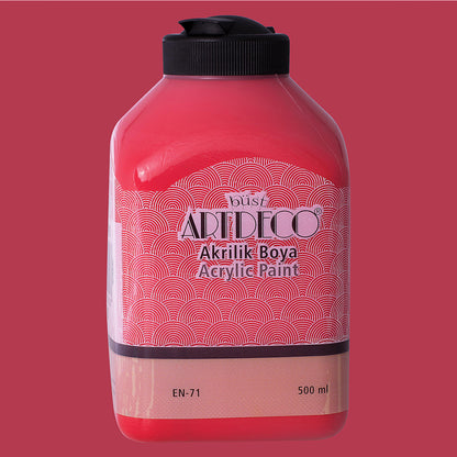 Artdeco Akrilik Boya 500ml Kırmızı 3016