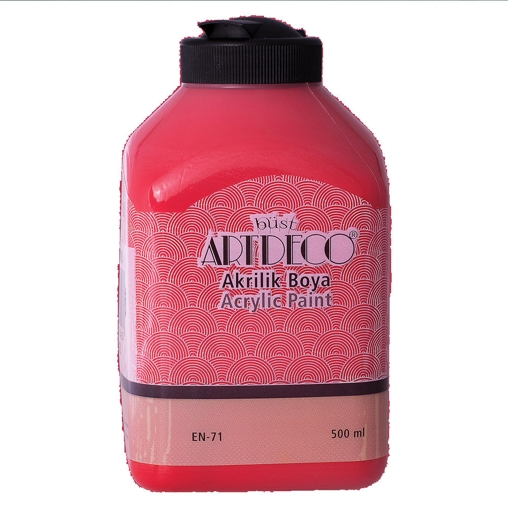 Artdeco Akrilik Boya 500ml Kırmızı 3016