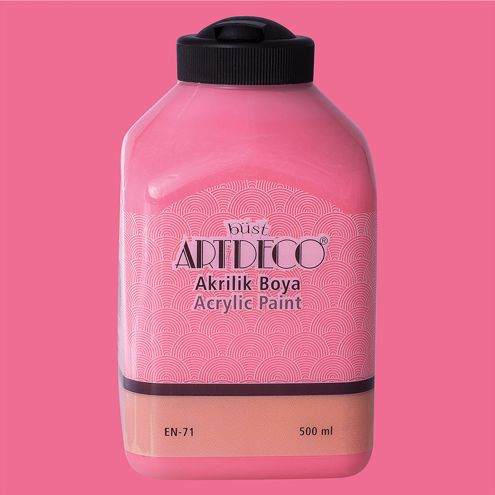 Artdeco Akrilik Boya 500ml Sıcak Pembe 3017