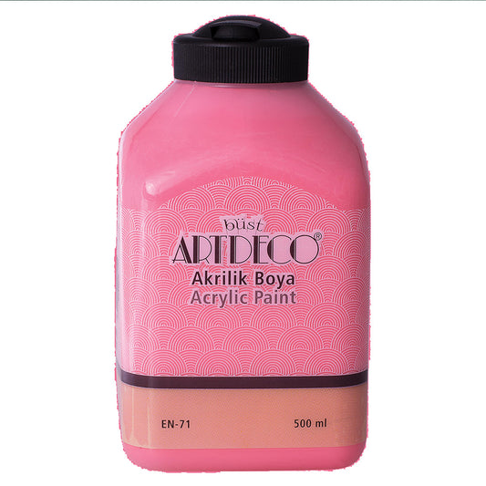 Artdeco Akrilik Boya 500ml Sıcak Pembe 3017