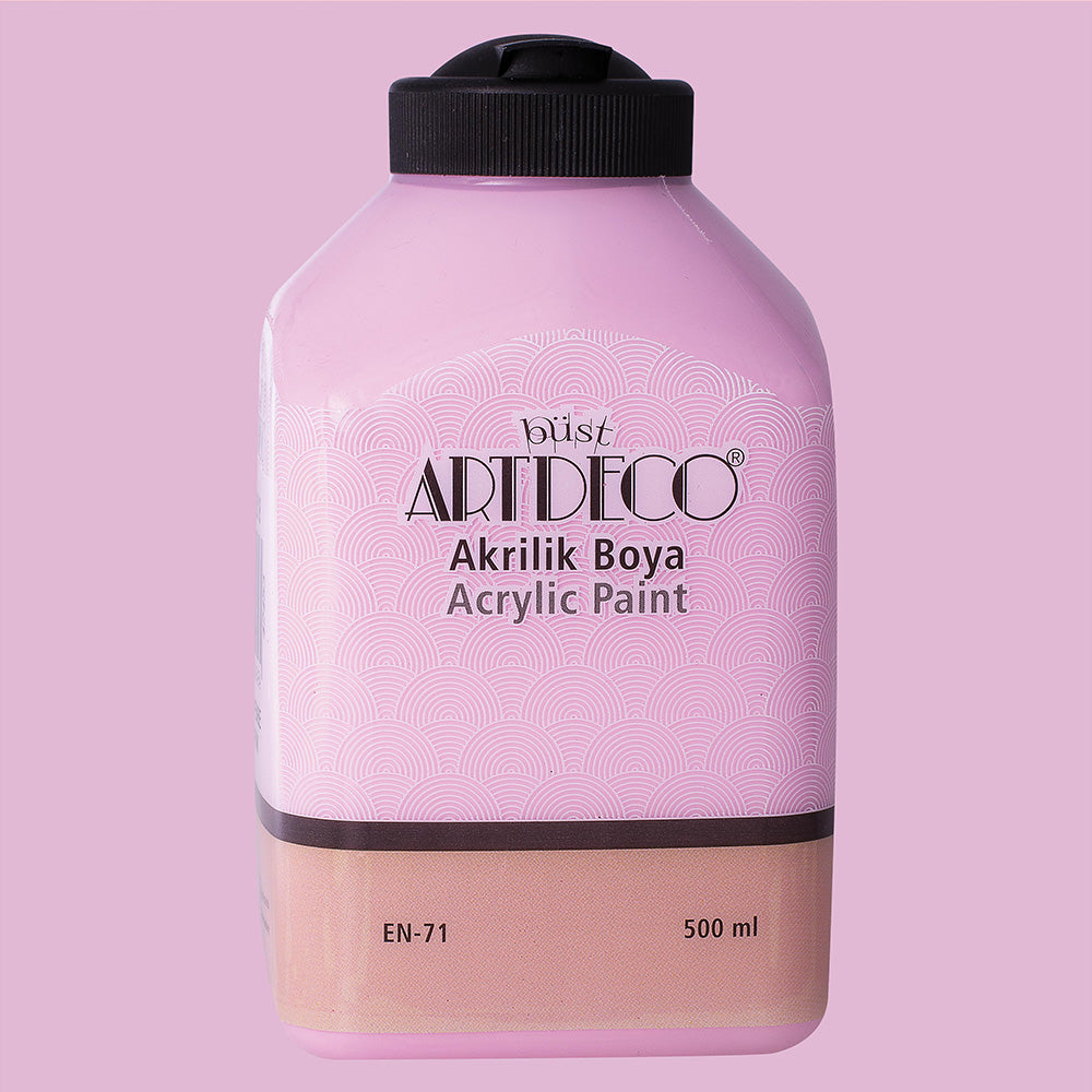 Artdeco Akrilik Boya 500ml Şakayık Pembe 3018