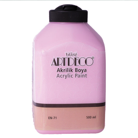 Artdeco Akrilik Boya 500ml Şakayık Pembe 3018