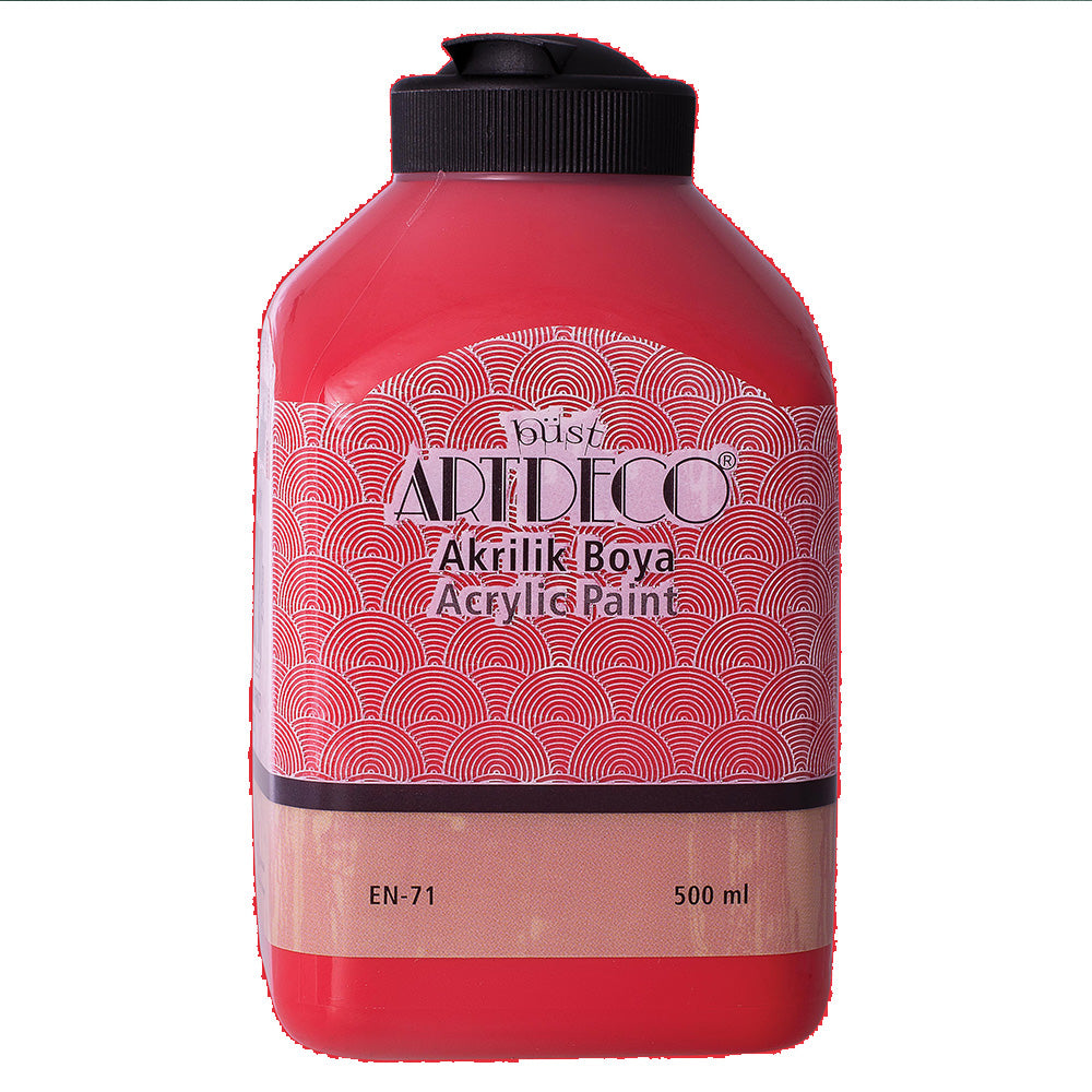 Artdeco Akrilik Boya 500ml Domates Kırmızı 3043