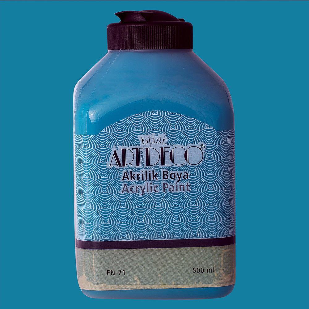 Artdeco Akrilik Boya 500ml Kelebek Mavi 3044
