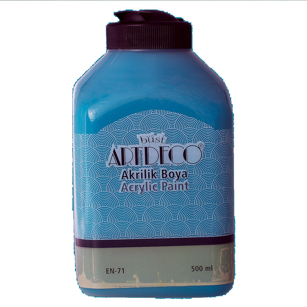 Artdeco Akrilik Boya 500ml Kelebek Mavi 3044