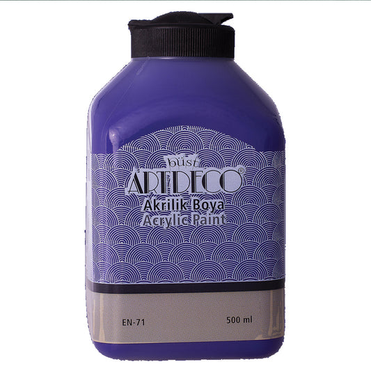 Artdeco Akrilik Boya 500ml Koyu Mor 3048