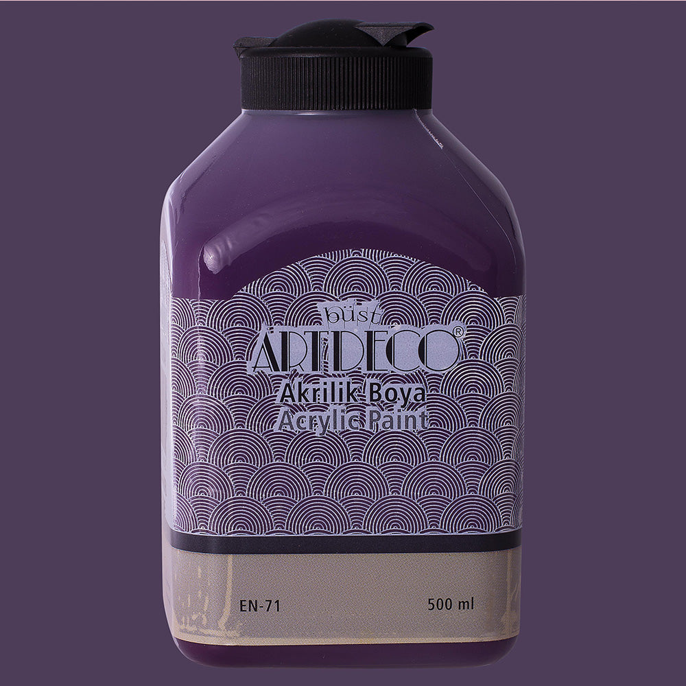Artdeco Akrilik Boya 500ml Patlıcan Moru 3049
