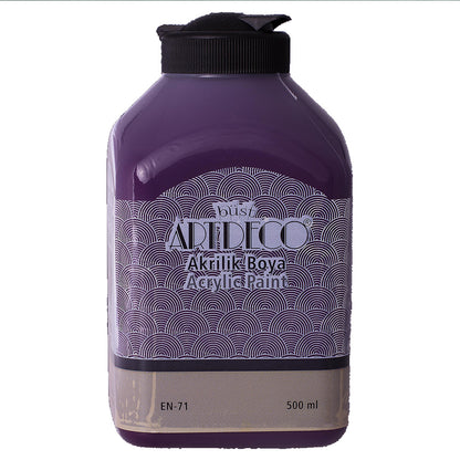 Artdeco Akrilik Boya 500ml Patlıcan Moru 3049