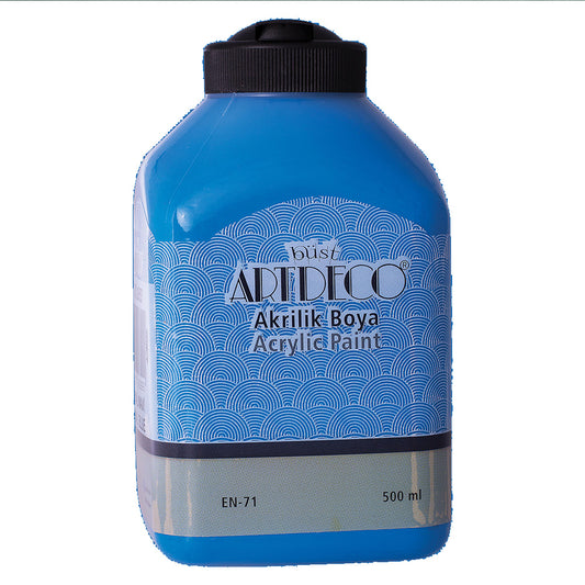 Artdeco Akrilik Boya 500ml Royal Mavi 3053