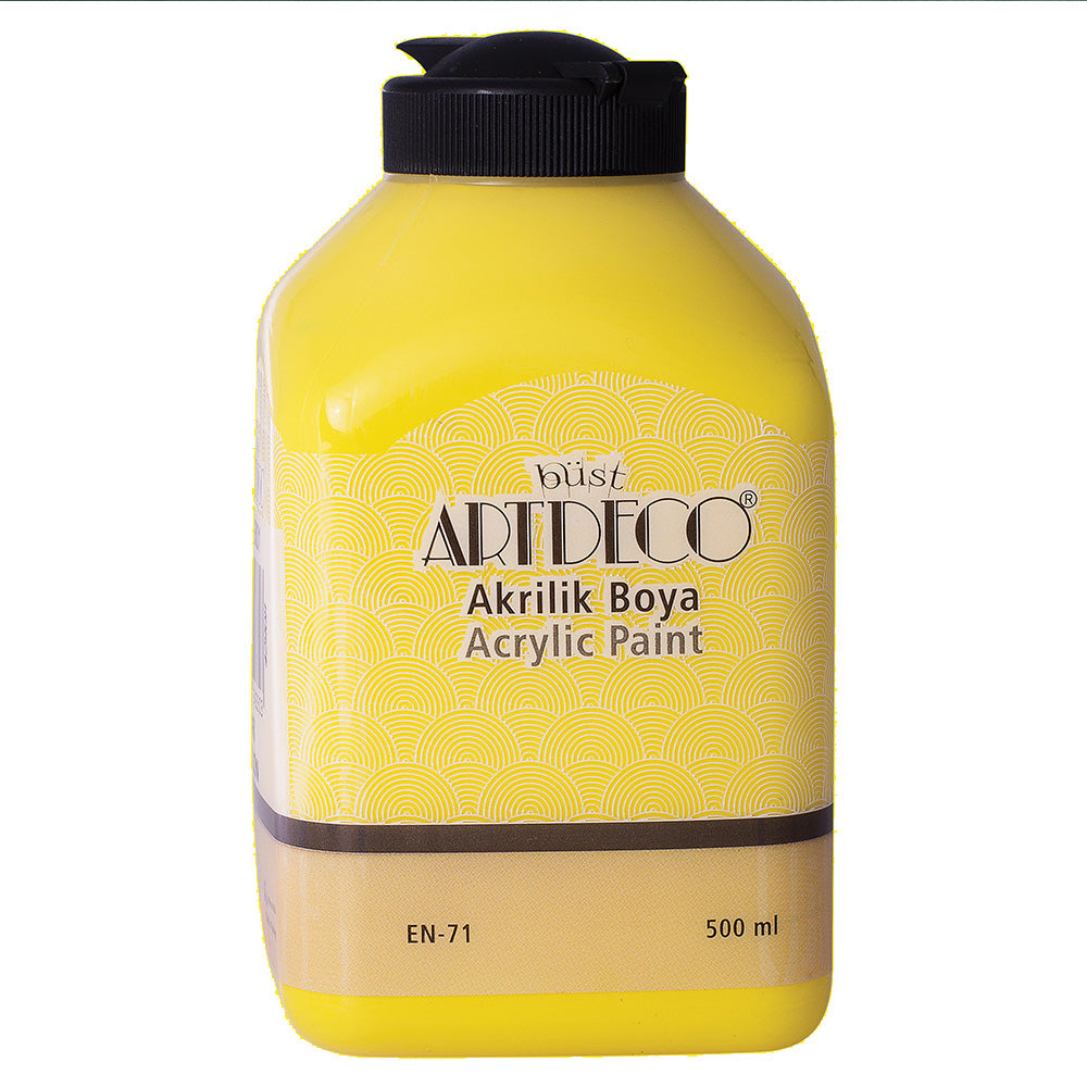 Artdeco Akrilik Boya 500ml Sarı 3601