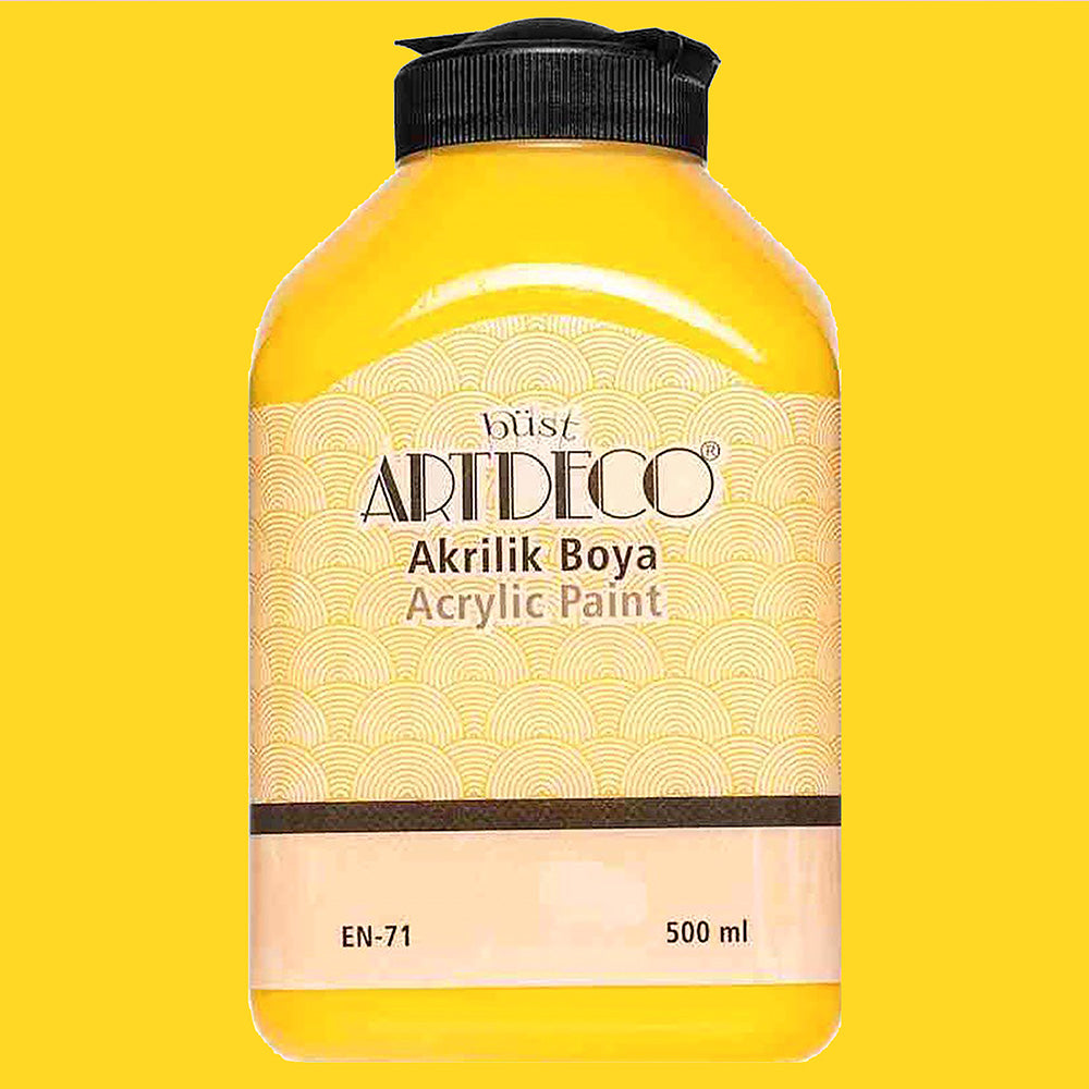 Artdeco Akrilik Boya 500ml Koyu Sarı 3602