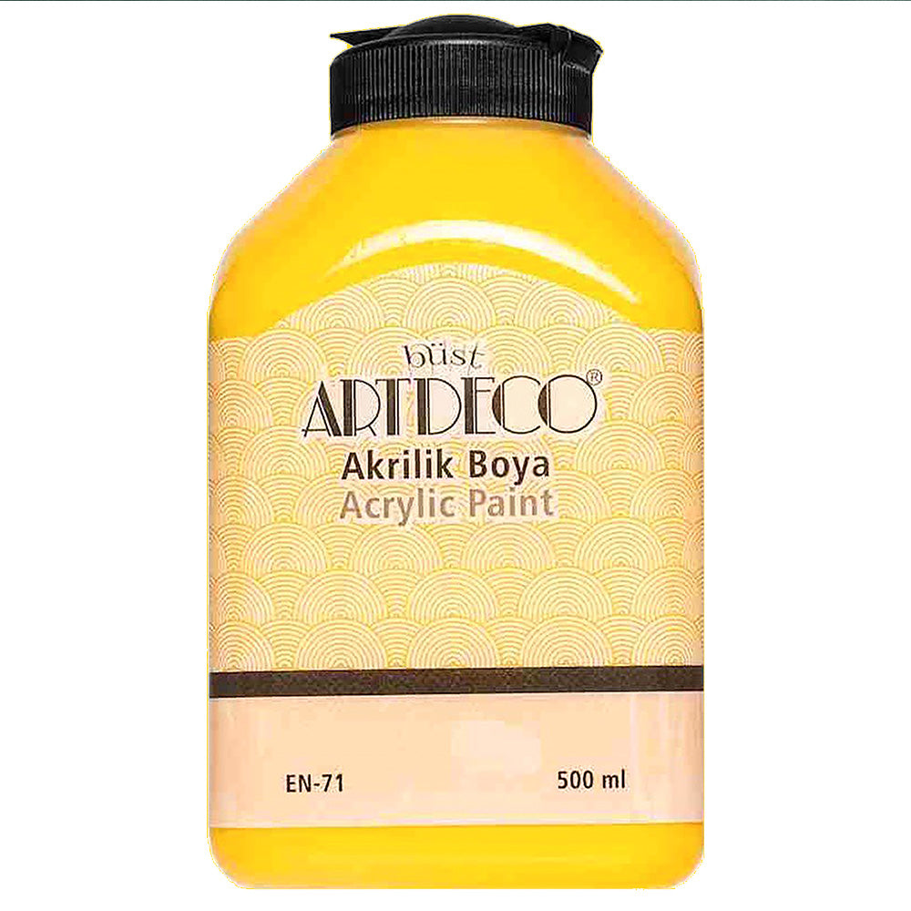 Artdeco Akrilik Boya 500ml Koyu Sarı 3602