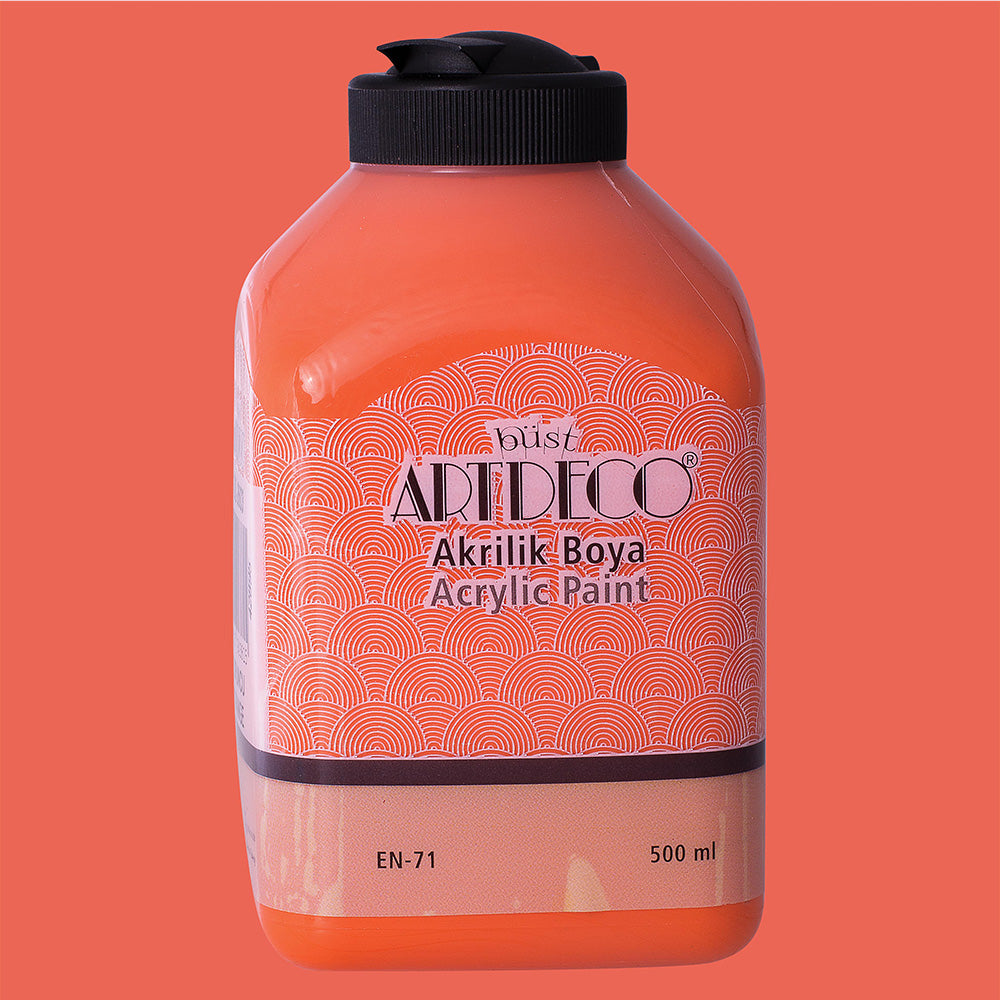 Artdeco Akrilik Boya 500ml Turuncu 3603