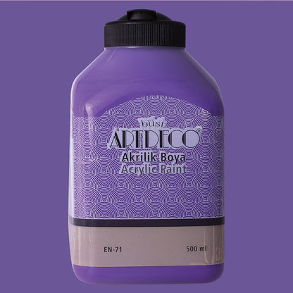 Artdeco Akrilik Boya 500ml Mor 3608