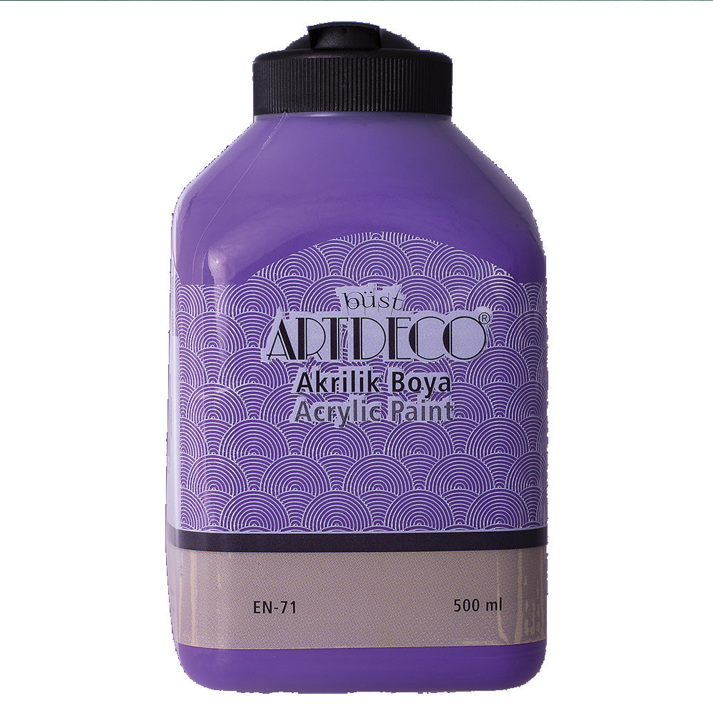 Artdeco Akrilik Boya 500ml Mor 3608