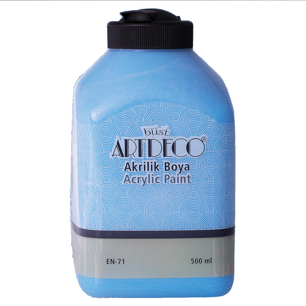 Artdeco Akrilik Boya 500ml Bulut Mavi 3609