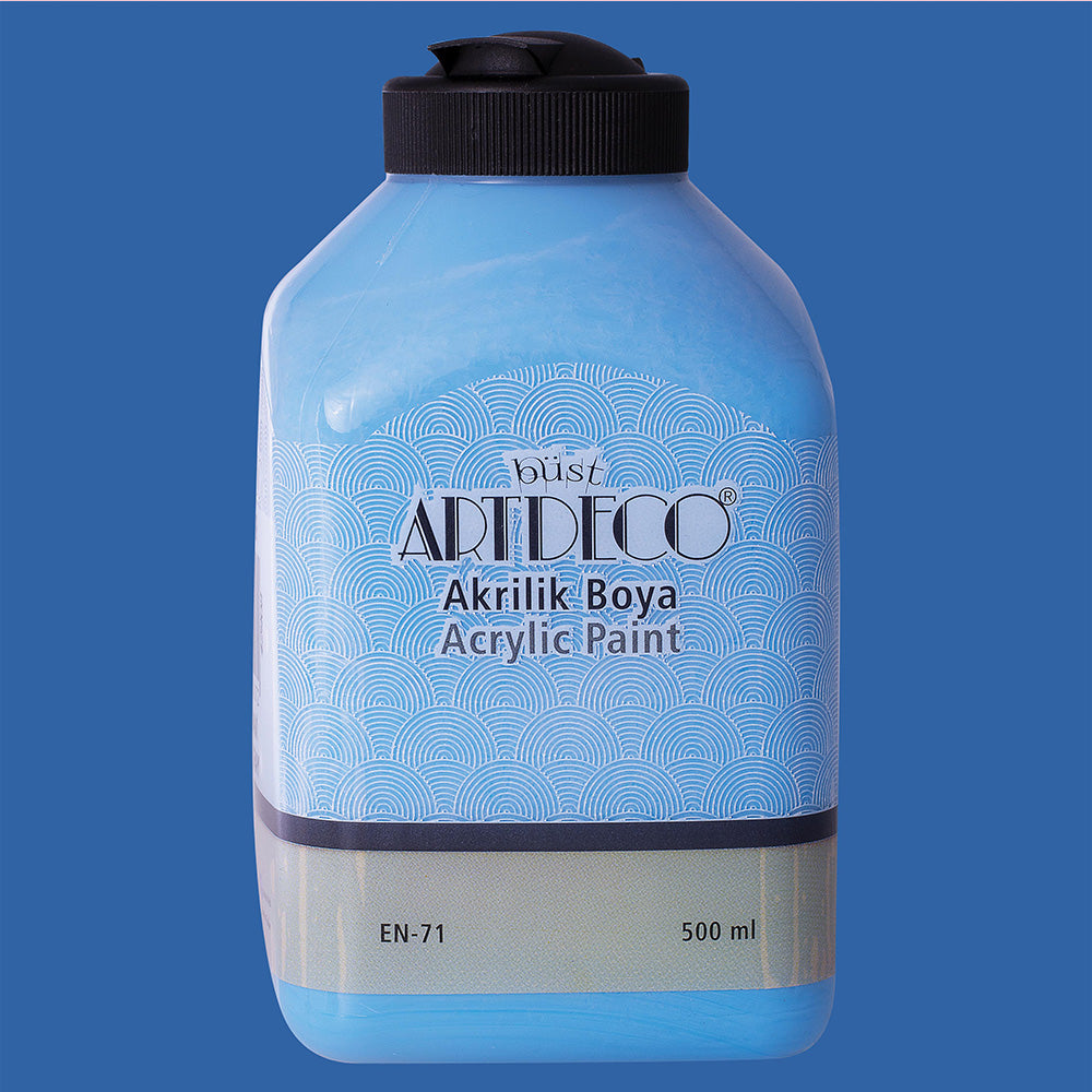 Artdeco Akrilik Boya 500ml Mavi 3610