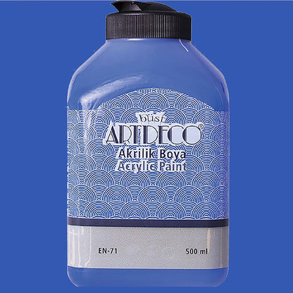 Artdeco Akrilik Boya 500ml Lacivert 3611