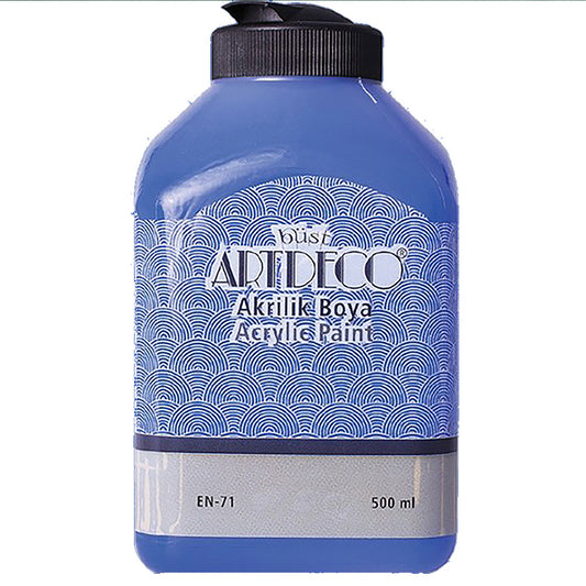Artdeco Akrilik Boya 500ml Lacivert 3611