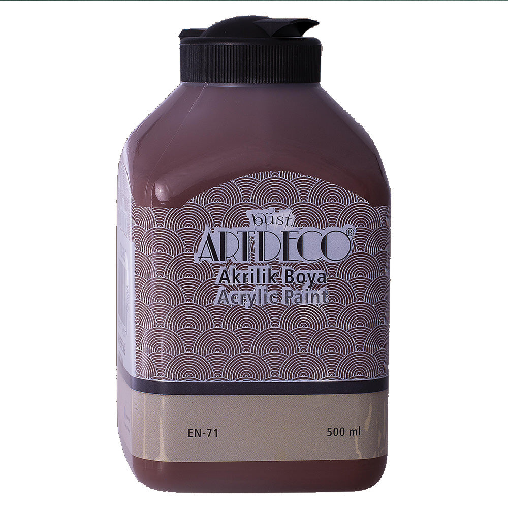Artdeco Akrilik Boya 500ml Kahverengi 3615