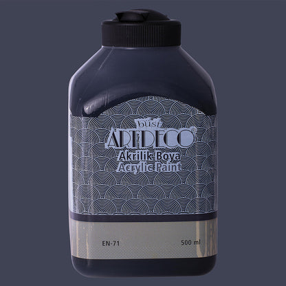 Artdeco Akrilik Boya 500ml Siyah 3618