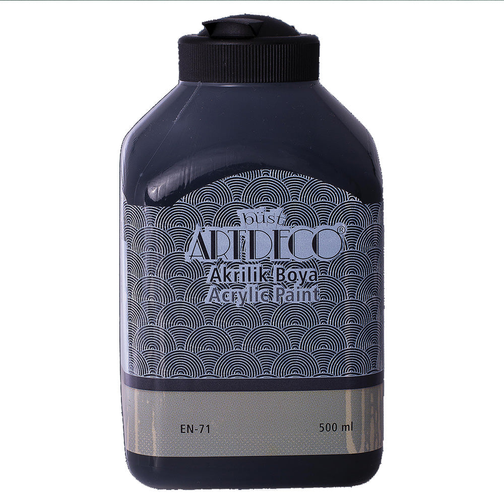 Artdeco Akrilik Boya 500ml Siyah 3618