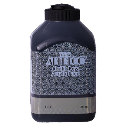 Artdeco Akrilik Boya 500ml Siyah 3618