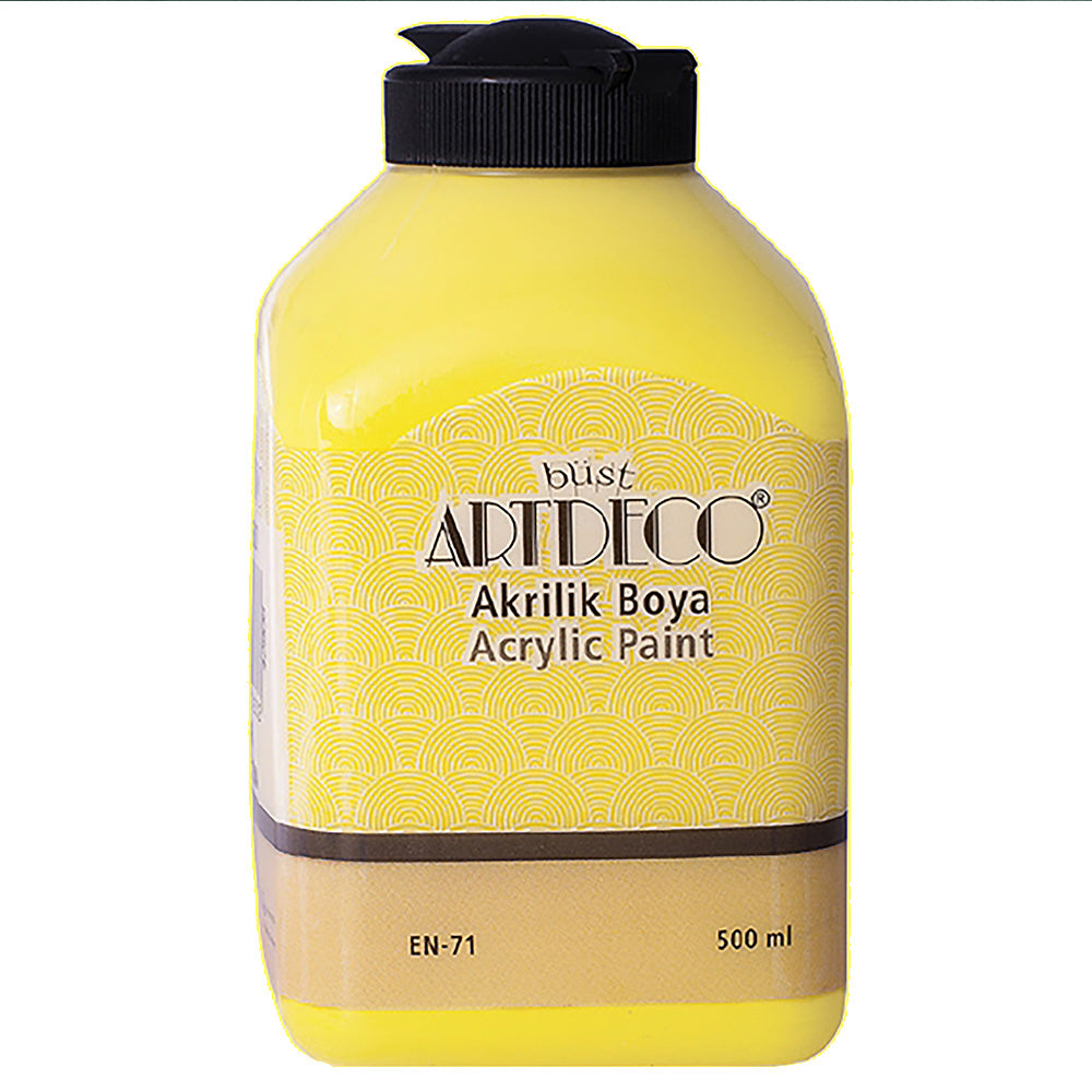 Artdeco Akrilik Boya 500ml Limon Sarı 3627