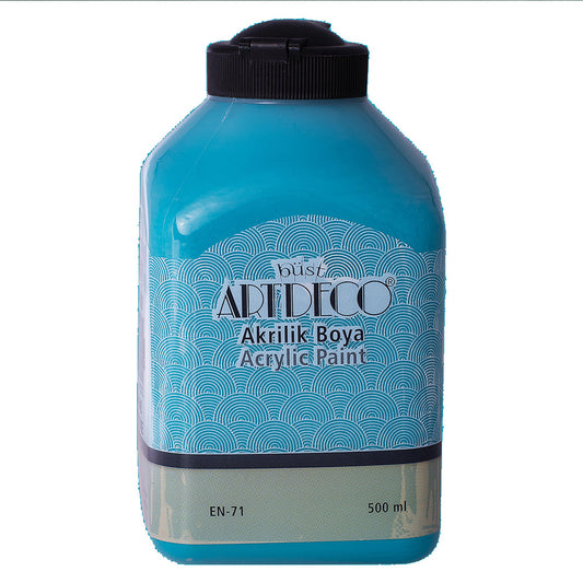 Artdeco Akrilik Boya 500ml Turkuaz 3632