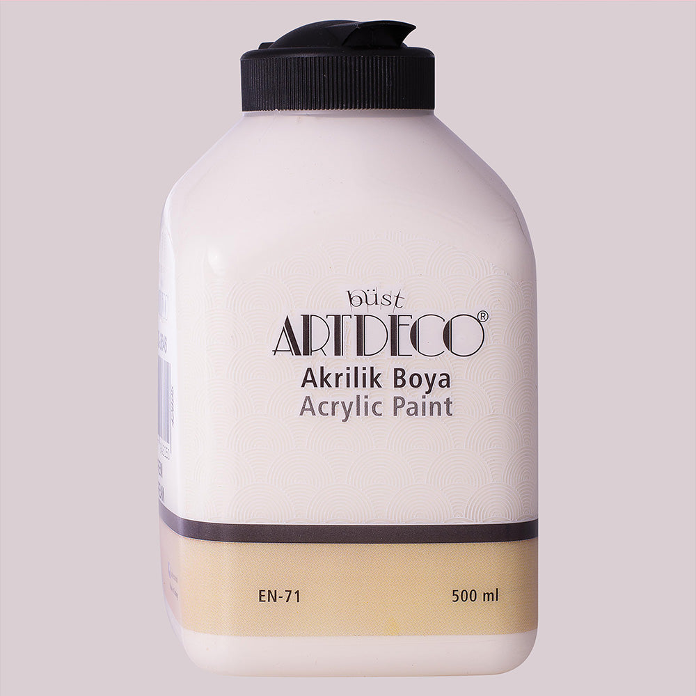 Artdeco Akrilik Boya 500ml Krem 3646