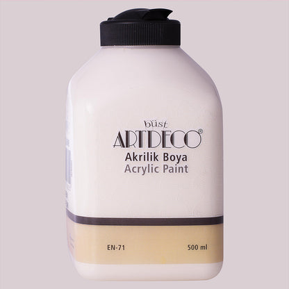 Artdeco Akrilik Boya 500ml Krem 3646