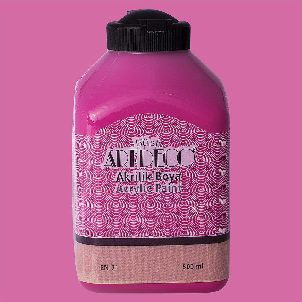 Artdeco Akrilik Boya 500ml Fuşya 3653