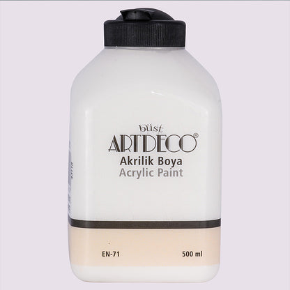 Artdeco Akrilik Boya 500ml Kırık Beyaz 3670