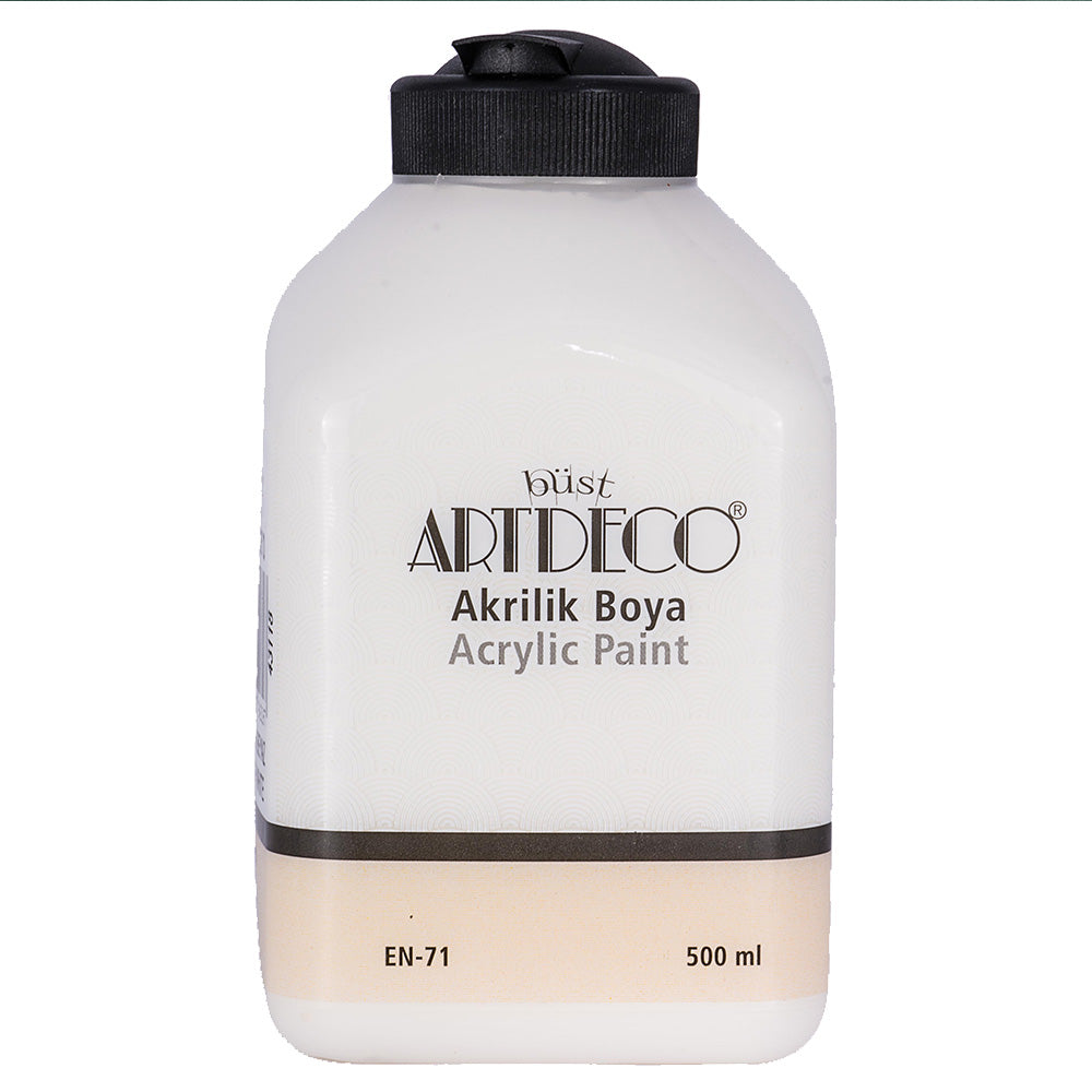Artdeco Akrilik Boya 500ml Kırık Beyaz 3670