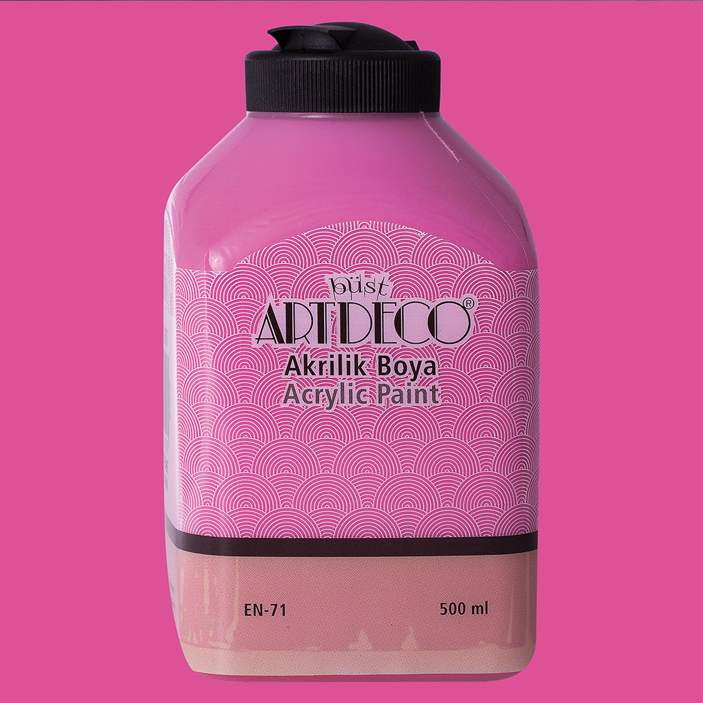 Artdeco Akrilik Boya 500ml Şeker Pembe 3678