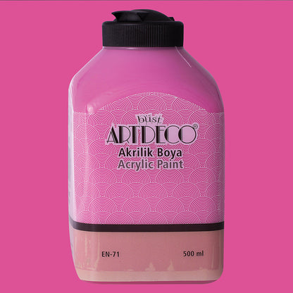 Artdeco Akrilik Boya 500ml Şeker Pembe 3678