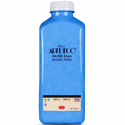 Artdeco Akrilik Boya 1000ml Mavi 3610