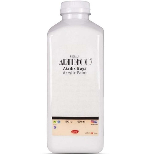 Artdeco Akrilik Boya 1000ml Beyaz 3619