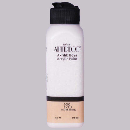 Artdeco Akrilik Boya 140ml Ekru 3002