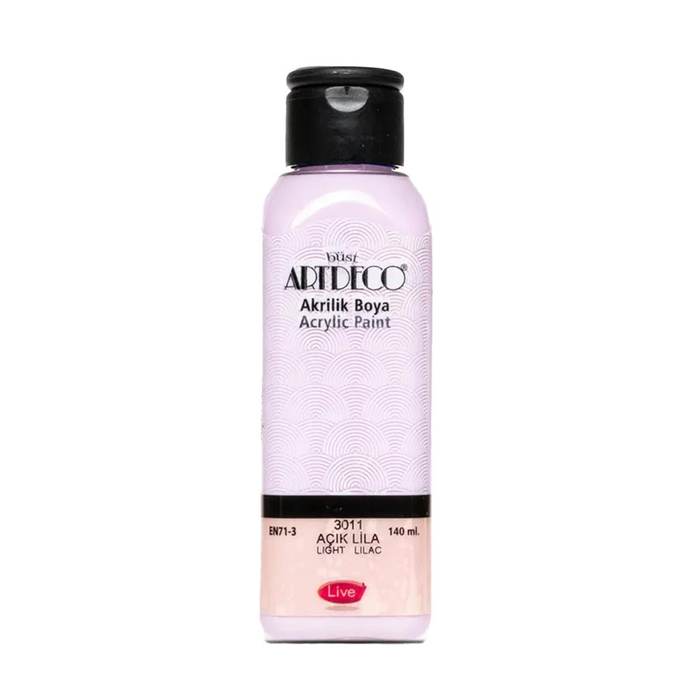 Artdeco Akrilik Boya 140ml Açık Lila 3011