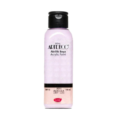 Artdeco Akrilik Boya 140ml Açık Lila 3011