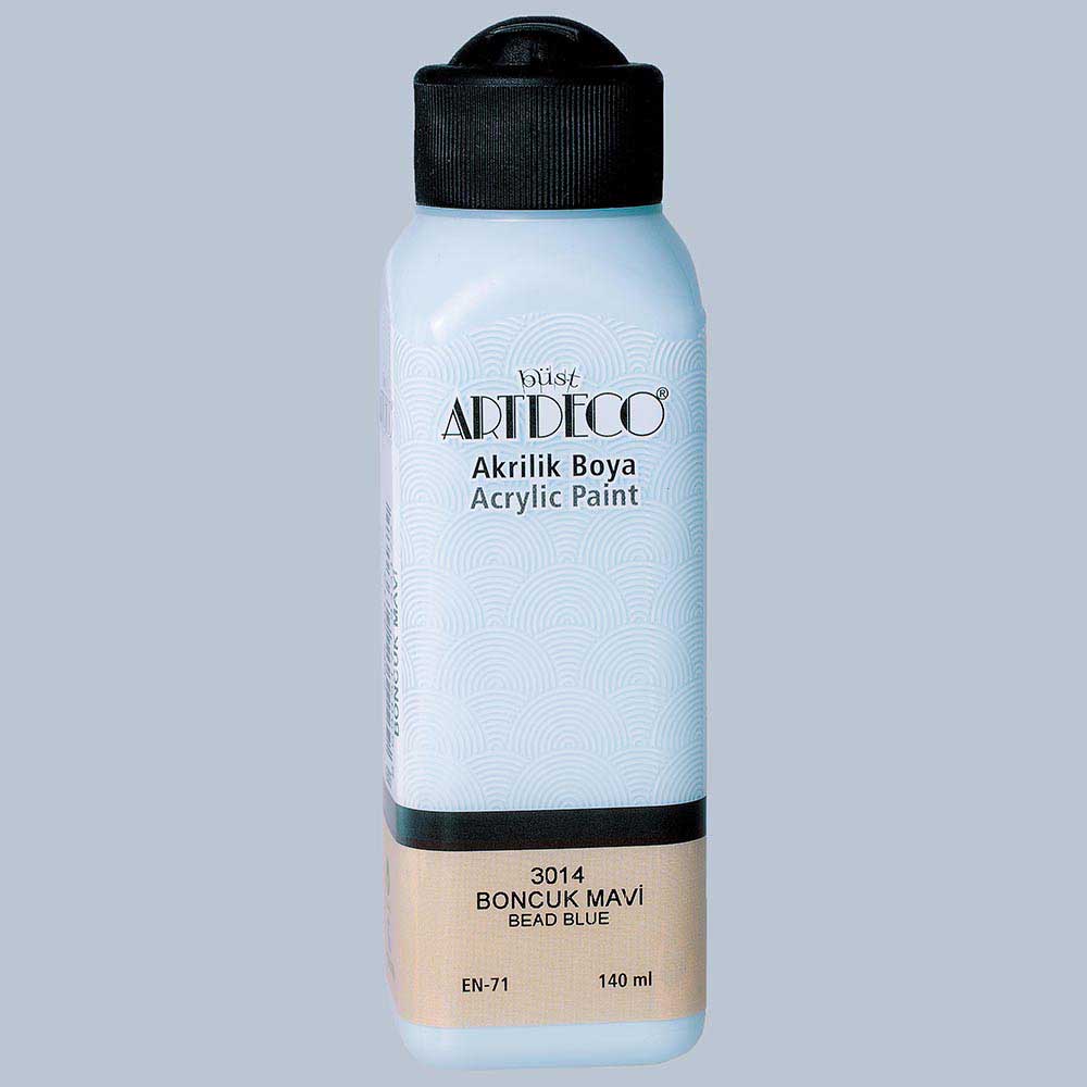 Artdeco Akrilik Boya 140ml Boncuk Mavi 3014